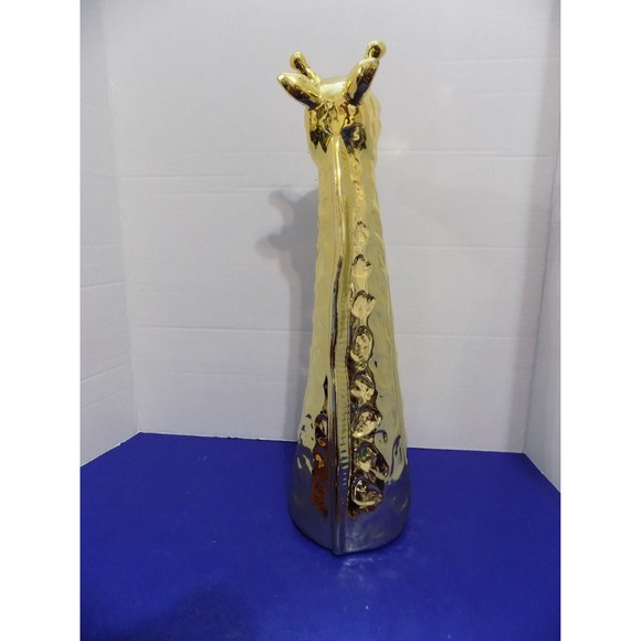 NEW Modern Ceramic Gold Giraffe Figurine Statue - Picture 4 of 5